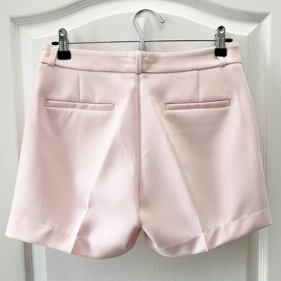 Banana Republic Tailored Shorts  Stretch Crepe Blush Pink Size 0 NWT - Picture 6 of 15